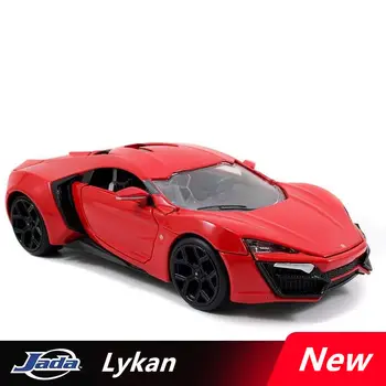 1: 24 Lykan Hypersport Fenyr Alaşım Spor Araba Modeli Diecasts Metal SuperCar Yarış Araba Modeli Simülasyon Koleksiyonu Çocuk Oyuncakları Hediye