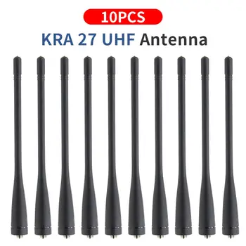10x KRA-27 UHF 400-470MHz Anten Kenwood Radyo aksesuarları TK3207G TK3160 TK3170 TK2107 radyo anten aksesuarları