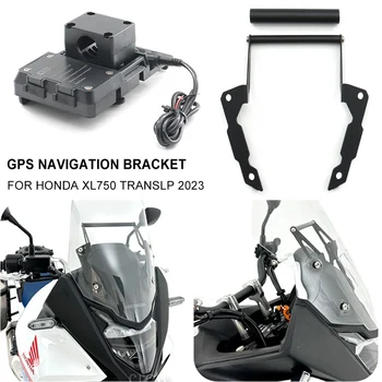 12 / 22mm Honda XL750 Transalp 2023 2024 XL 750 Motosiklet Aksesuarları telefon tutucu Standı GPS Navigasyon Plaka Braketi