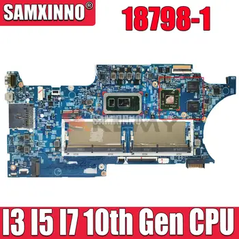 18798-1 448. 0GF06. 0011 HP Envy X360 15-DQ Laptop Anakart I3 I5 I7 10th Gen CPU L72029-001 L72029-601 100 % Çalışma