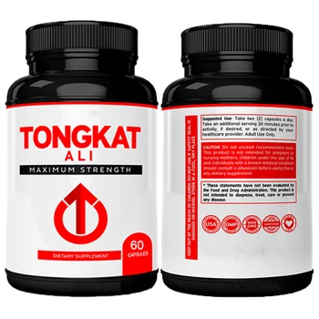 2 şişe Tongkat Ali Kapsül Erkekler için Softgels Olmayan GDO Artırır Dayanıklılık Kas Kütlesi Egzersiz Sağlık Gıda