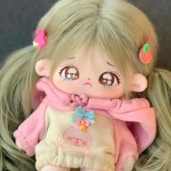 20cm IDol Bebek Anime Peluş Yıldız Bebek Sevimli Dolması Özelleştirme Figürü Oyuncak Pamuk Bebek Bebek Peluş Oyuncaklar Hayranları Koleksiyonu Hediye