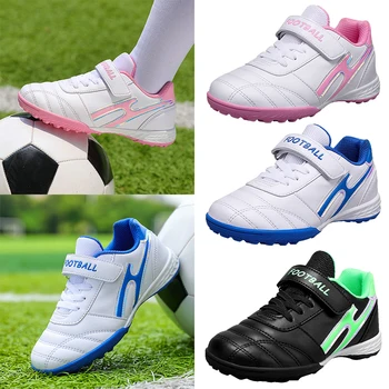 29-40 # Öğrenci Profesyonel futbol ayakkabıları Kaymaz futbol ayakkabıları Çocuklar Çim futbol ayakkabıları Erkek Ve Kız spor ayakkabıları