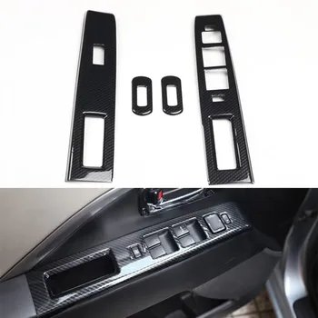 Araba Kapı Kol Dayama Cam Kaldırma Anahtarı Paneli Kapak ABS Çıkartmalar Mazda 5 2011-2013 İçin Sol El Sürücü İç Şekillendirici Aksesuarları