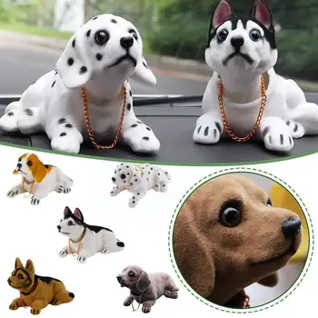 Araba Sallayarak Kafa Köpek Süsler Aksesuarları Pet Dashboard Oyuncak Otomatik Başını Sallayarak Sallayarak Kafa İç Köpek Dekorasyon Araba Dol U2K9
