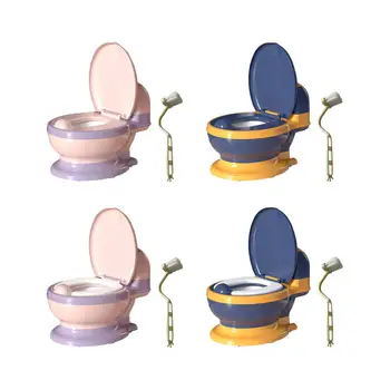 Bebek Lazımlık Tuvalet Silin Depolama Kompakt Boyutu Çıkarılabilir Lazımlık Pot Gerçek Hissediyorum Lazımlık Çocuk Lazımlık Sandalye Kız Erkek Çocuklar Bebekler