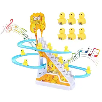 Bebek Müzikal Oyuncaklar Duyusal oyuncak ördek Bebekler İçin 0-6 6-12 18 Ay Ve Bebekler 1-3 Yaşında Montessori Müzik Oyuncak hız treni
