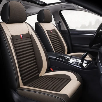 BHUAN Araba klozet kapağı Keten elyaf Luxgen Tüm Modeller Luxgen 7 5 U5 SUV Araba Aksesuarları Oto Styling