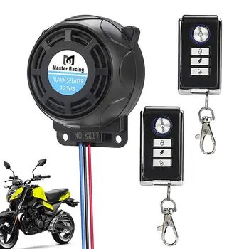 Bisiklet Alarmları İçin Ebikes İthal Cips Kablosuz Anti-hırsızlık Alarmı Metal 125dB Uzaktan Kumanda Bisiklet Uzaktan Alarm Scooter İçin