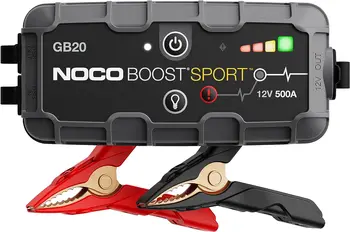 Boost Spor GB20 500A UltraSafe Araba Aküsü Atlama Marş, 12V takviyeli marş aküsü Paketi, Pil Güçlendirici, Atlama Kutusu, Taşınabilir Cha