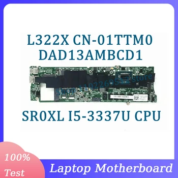 CN-01TTM0 01TTM0 1TTM0 DAD13AMBCD1 DELL XPS L322X Laptop Anakart SR0XL I5-3337U CPU 4GB %100 % Test İyi Çalışıyor