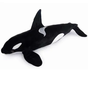 Deniz hayvan büyük 130 cm katil balina peluş oyuncak yumuşak atın yastık Fotoğraf sahne, doğum günü hediyesi b0099