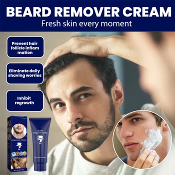 Erkek Saç temizleme kremi Yüz Sakal Ve Sakal temizleme kremi Erkekler İçin Hafif Taze Epilasyon Vücut Koltukaltı Ağrısız Merhem