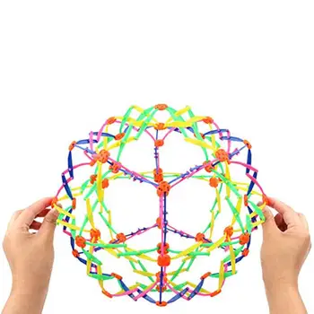 Genişleyen Top Renkli Genişletilebilir Solunum Topu Küre Küçültmek Topu Oyuncak Genişleyen Solunum Sihirli Top Oyuncaklar Yoga Gevşeme