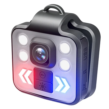 Giyilebilir Kamera Düşük Güç Kompakt Açık Spor DV Güvenlik Monitör Kamera Video Fotoğraf Gözetim Kamera