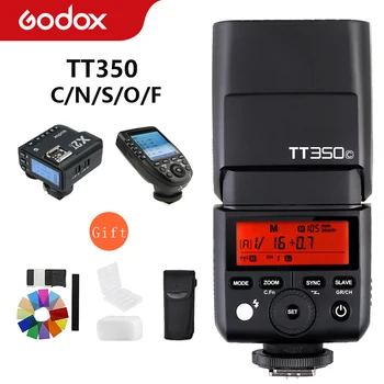 Godox TT350C TT350S TT350N TT350O TT350F TT350P Mini Taşınabilir Flaş TTL HSS Speedlite Sony Nikon Canon Olympus Fuji Pentax