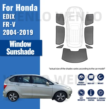 Honda EDİX için FR-V FRV 2004-2019 araba güneşliği Kalkan Manyetik Ön Cam Çerçeve Perde Arka Yan Pencere Güneş Shades Visor