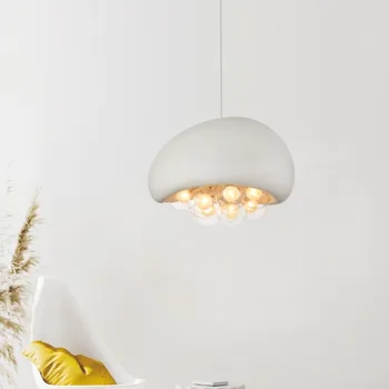 Iskandinav Yeni tasarım G9 Led kolye ışıkları yemek odası parlaklık askıya lamba HDP'LER cam tonları asılı bar için lamba iç mekan aydınlatması