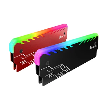 JONSBO RGB RAM bellek soğutucu 256 renk otomatik değişim alüminyum RAM ısı emici soğutma yeleği alüminyum