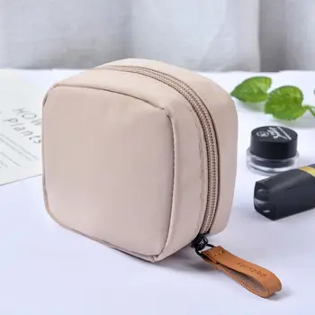 Kapasiteli Ruj Çantası Seyahat Organizatör Fermuarlı çanta Kozmetik Kutuları Depolama makyaj çantası Naylon Kozmetik Çantası Makyaj Çantaları