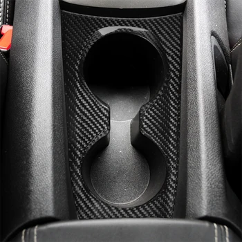 Karbon Fiber Bardak Tutucu Kapak için Chevrolet Camaro 2010-2015 Araba Oto İç Dekorasyon