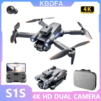 KBDFA S1S Drones RC Profesyonel Kamera Hd 2.4 G WİFİ Engelleri Önlemek Optik Akış Yerelleştirme FPV Helikopter Quadcopter Oyuncaklar