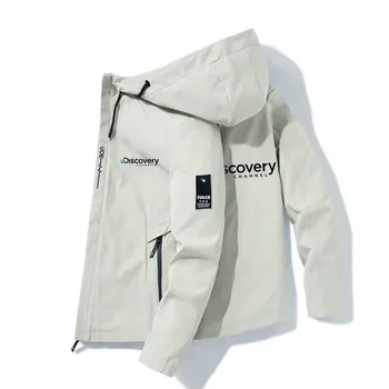 Keşif sonbahar ve kış yeni bombacı ceket erkek rüzgarlık fermuarlı ceket rahat iş ceket moda açık macera