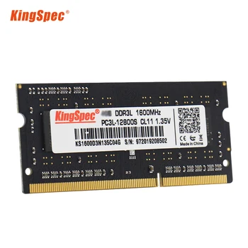 KingSpec DDR3 RAM Dizüstü Bilgisayar Meomry Ddr3 4 GB 8 GB RAM Memoria Ram Dizüstü DDR3L 1600 MHz ram ddr3 4 gb 8 gb Dizüstü Bilgisayar