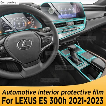 Lexus ES 300h 2021-2023 Şanzıman Paneli Navigasyon Ekran Otomotiv İç TPU koruyucu film Kapak Anti-Scratch Sticker