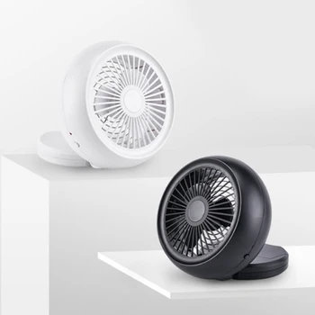 Mini Salyangoz Fan USB Pil Güç Kaynağı Düşük Gürültü Ayarlanabilir Açı masaüstü vantilatör Süper Yaz Hava Soğutma Fanı Ventilatör