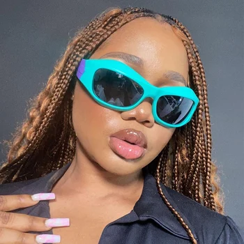 Moda kadın Güneş Gözlüğü Marka Tasarımcısı güneş gözlüğü Kadın Erkek Y2k 2023 Retro Dekorasyon Aksesuarları Gözlük UV400