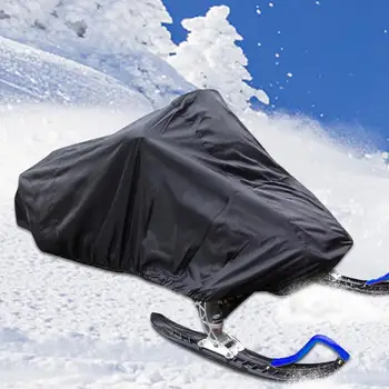 Motosiklet Açık Kar Örtüsü Su Geçirmez Toz Geçirmez Ve UV Dayanıklı Trailerable Kızak koruma kapağı Motosiklet Aksesuarları