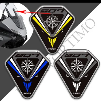 Motosiklet Etiketler Çıkartmaları Tankı Pad Seti Diz Yamaha MT07 MT 07 SP MT-07 TRACER2015 2016 2017 2018 2019 2020 2021 2022