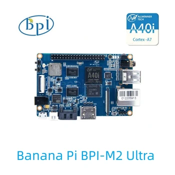 Muz Pı BPI-M2 Ultra Allwinner A40ı Dört Çekirdekli 2GB DDR3 8GB eMMC Dahili WiFi İle BT4. 0 Desteği SATA MIPI DSI CSI Tek Kartlı