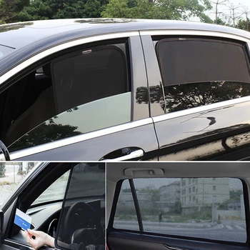 Nissan Altima 2013-2018 için Manyetik araba güneşliği Kalkan Ön Cam Örgü Çerçeve Perde Arka Yan Pencere Güneş Gölge Siperliği