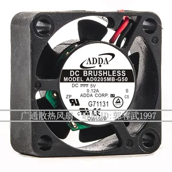 Orijinal AD0205MB-G50 5 V 0.12 A 25 * 25 * 10 MM 2.5 CM dizüstü mini cihaz fanı