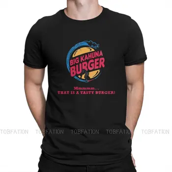Pulp Kurgu Film Büyük Kahuna Burger Tshirt Yeni Varış Grafik Erkekler Klasik Moda Yaz erkek Giysileri Pamuk Harajuku TShirt