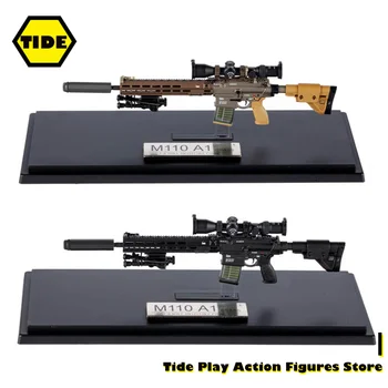 SMG 1/6 HK M110A1 CSASS Asker Silah Serisi Yüksek Kaliteli Silah Değil Başlatılabilir Model Oyuncak 12 