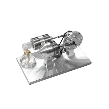 Stirling Dengeli Motor Modeli Başlayabilirsiniz Yakıt Mini Metal Monte Oyuncak Fizik Deneysel Eğitim Yardımları