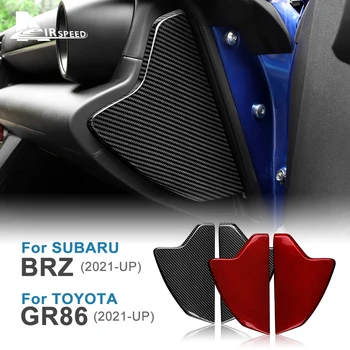 Subaru BRZ için Toyota GR86 2021 2022 2023 Marka Yeni Gerçek Sert Karbon Fiber Araba Anti-Çarpışma Yan Kapı İç Aksesuarları
