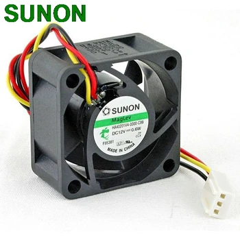 Sunon MagLev için HA40201V4-0000-C99 40x20mm-3pin hız Sensörü 4700RPM 5.5 cfm 12dBA sunucu invertör eksenel soğutma fanı