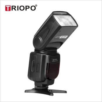 TRIOPO TR-950 Flaş ışığı ışığı Kamera Harici Evrensel Canon Nikon DSLR için flaş kamera halka flaş Kamera Speedlite