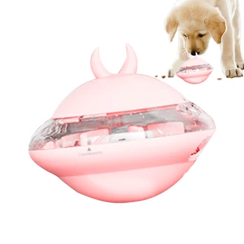 UFO Köpek Oyuncak İnteraktif Uçan Tedavi Topu Yavaş Dağıtım Besleyici Pet Oyuncaklar Gıda Topu Gıda Dağıtıcı Köpekler İçin Pet Malzemeleri