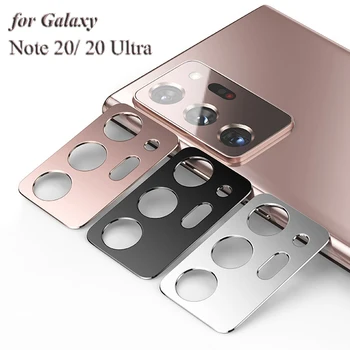 Ultra ince Metal kamera kapağı Lens Ekran Koruyucu Samsung Galaxy Not için 20 Ultra Lens Çantası Çizilmeye Dayanıklı Note20