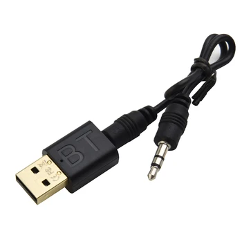 USB Verici Alıcı AUX Adaptörü Ücretsiz Sürücü Kulaklık PC Hoparlör Taşınabilir AUX Adaptörü İki-İn-One Aksesuarları