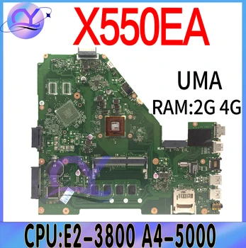 X550EP Asus X550EA X550EP X550E X550 X552E Laptop Anakart A4-5000 E2-3800 CPU 2GB / 4GB-RAM %100 % Test TAMAM