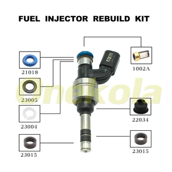 Yakıt enjektörü Conta O - ring Seti Mühürler Filtreler için 12633784 Chevrolet Equinox GMC Terrain Buick Regal 2.4 L