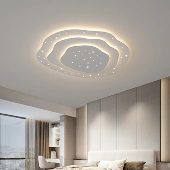 Yatak odası lambası Modern Minimalist ev gömme LED tavan ışıkları yaratıcı oturma odası yıldız tavan lambası İskandinav yatak odası lambaları