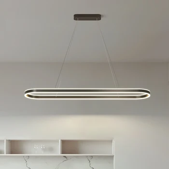 Yeni Minimalist Modern Led kolye ışıkları yemek odası mutfak odası masa asılı kolye lamba iç mekan aydınlatması ücretsiz kargo