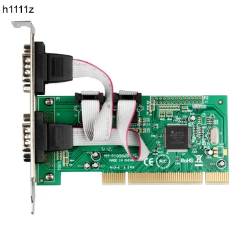 YENİ PCI Seri Kartı 2 Port RS232 Seri Kartı PCI COM Bağlantı Noktaları 9Pin RS232 Çift Bağlantı Noktalı Endüstriyel Seri Genişletme Kartı MCS9865 Çip